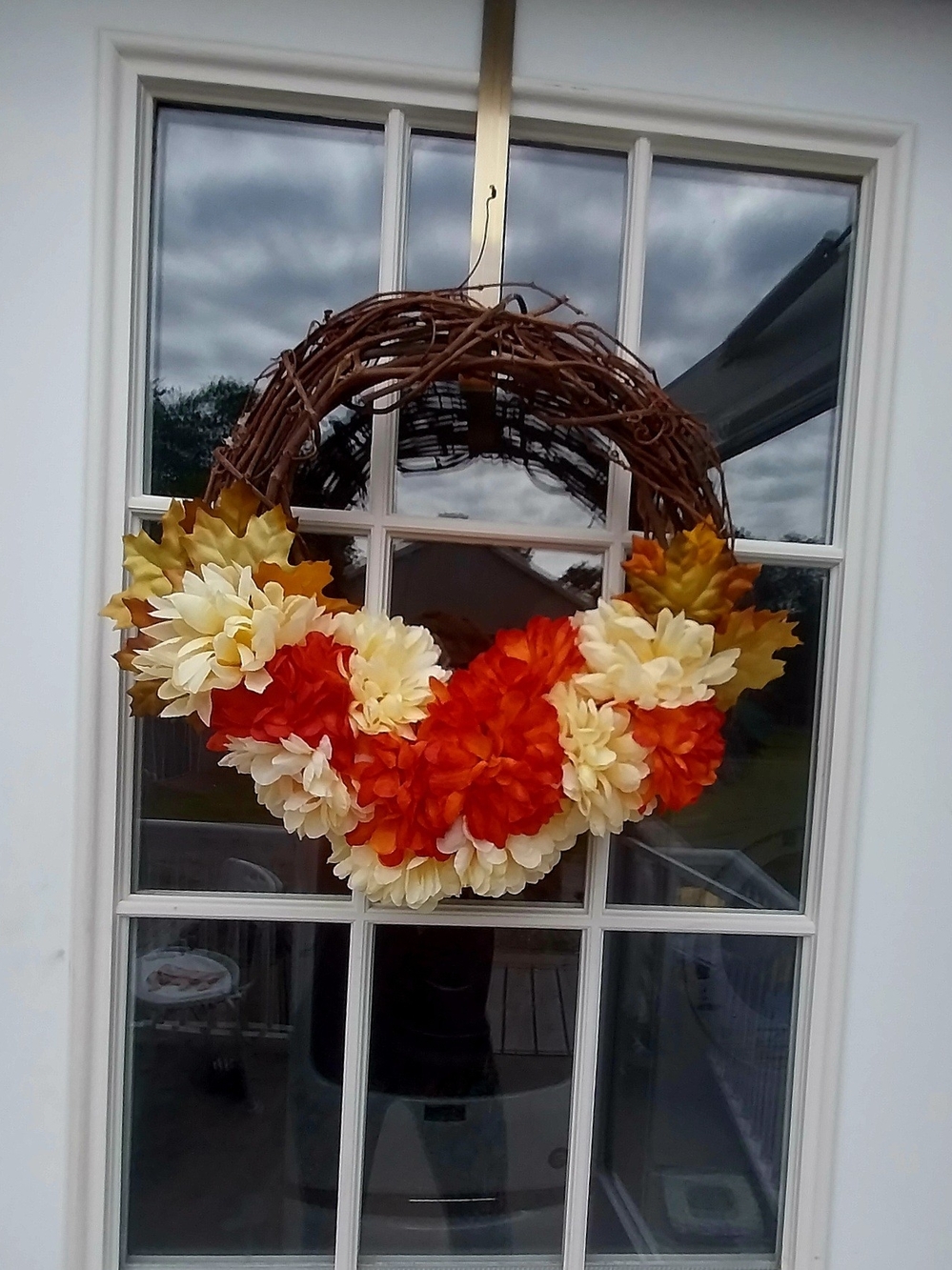Fall Floral Grapevine Wreath